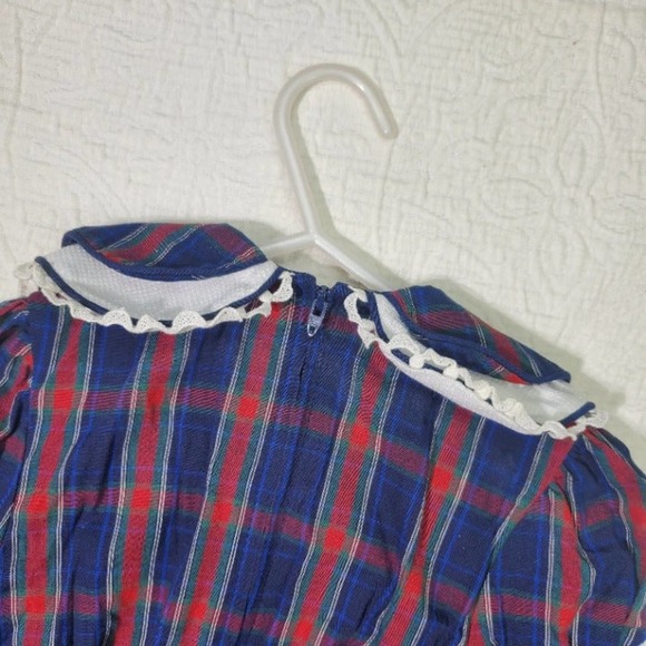 Vintage Plaid Dress 4t - Picture 11 of 11